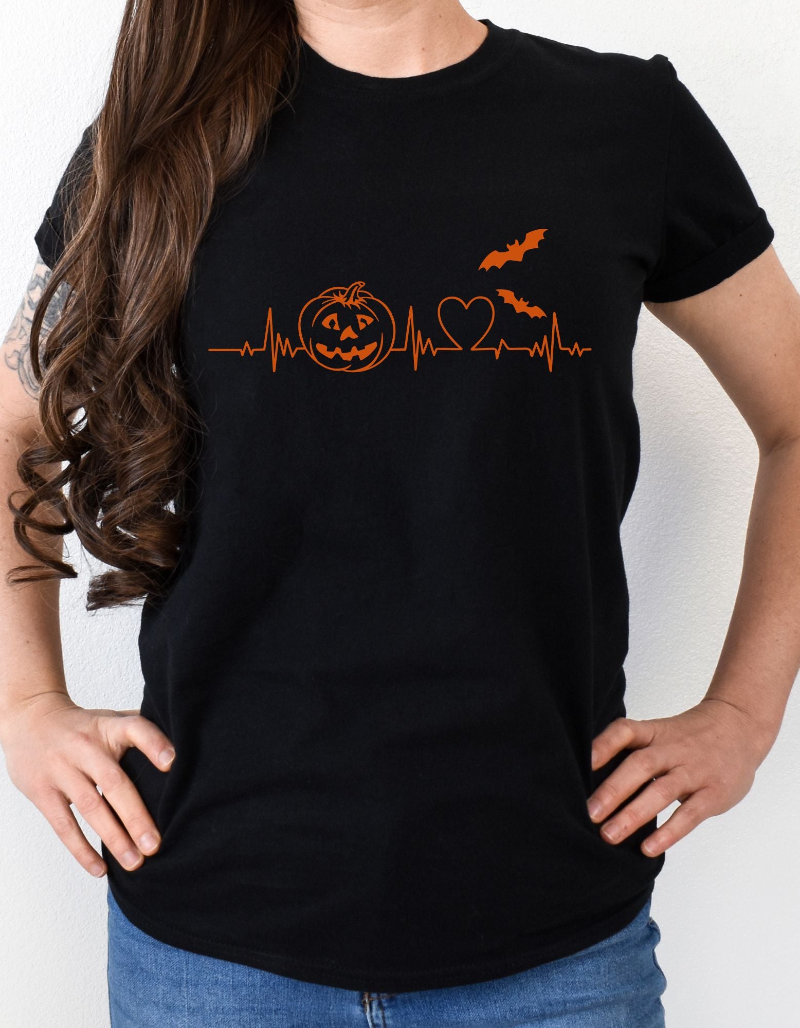 Halloween Heartbeat Unisex T-shirt