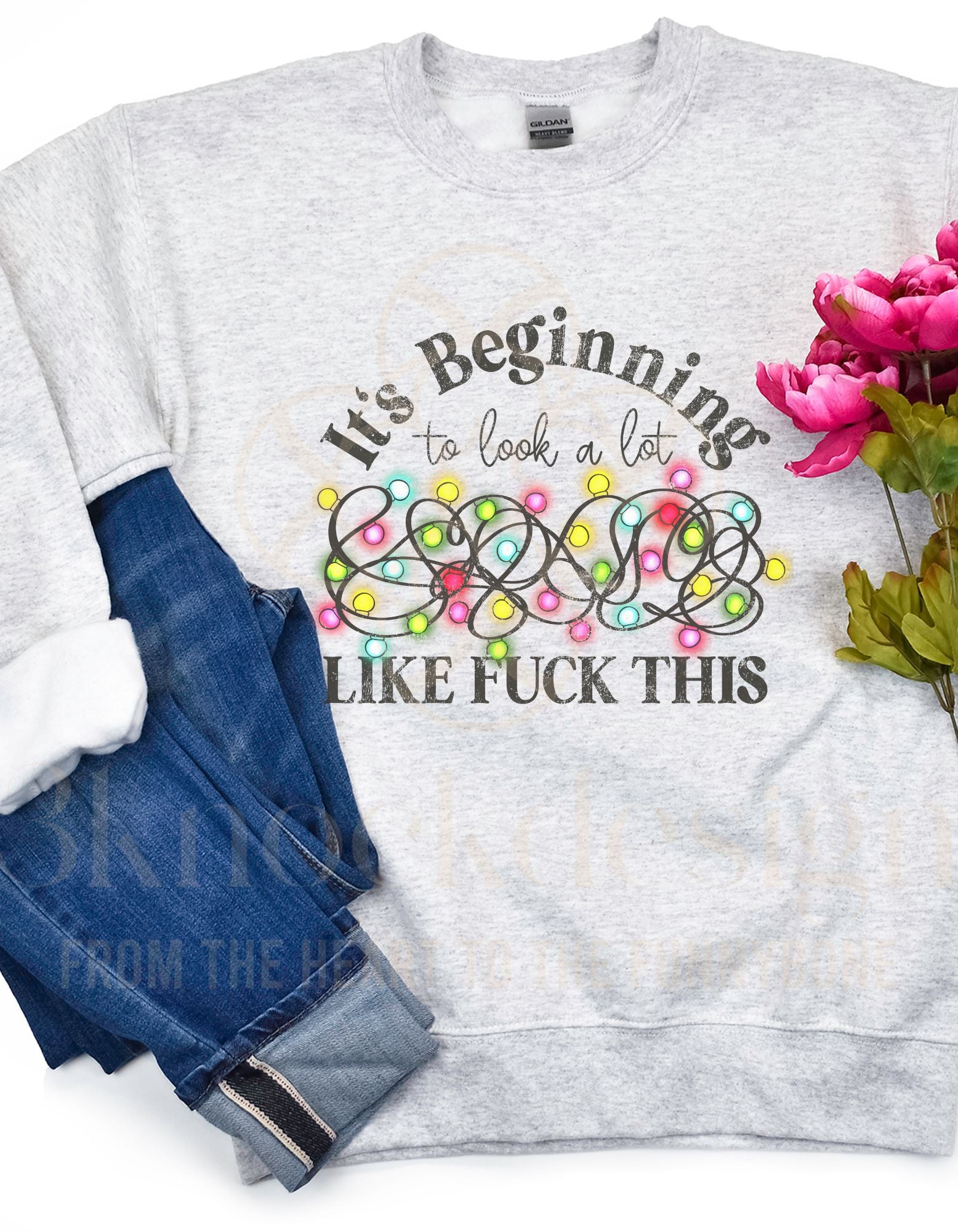 F#$K This Holiday Humorous Sweatshirt