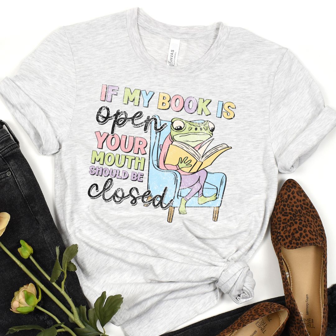 Humorous Book Reading Unisex Tee