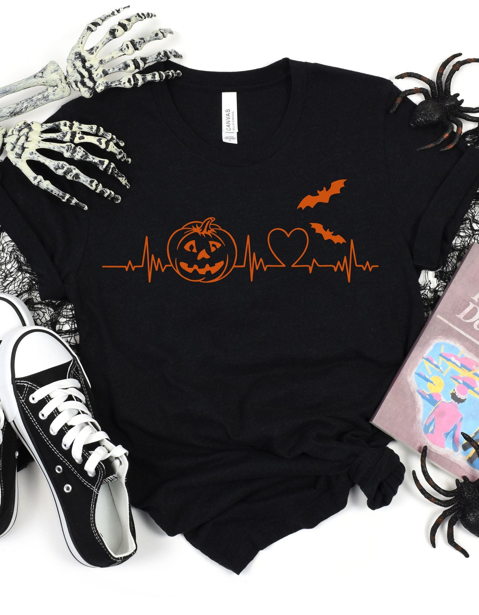 Halloween Heartbeat Unisex T-shirt