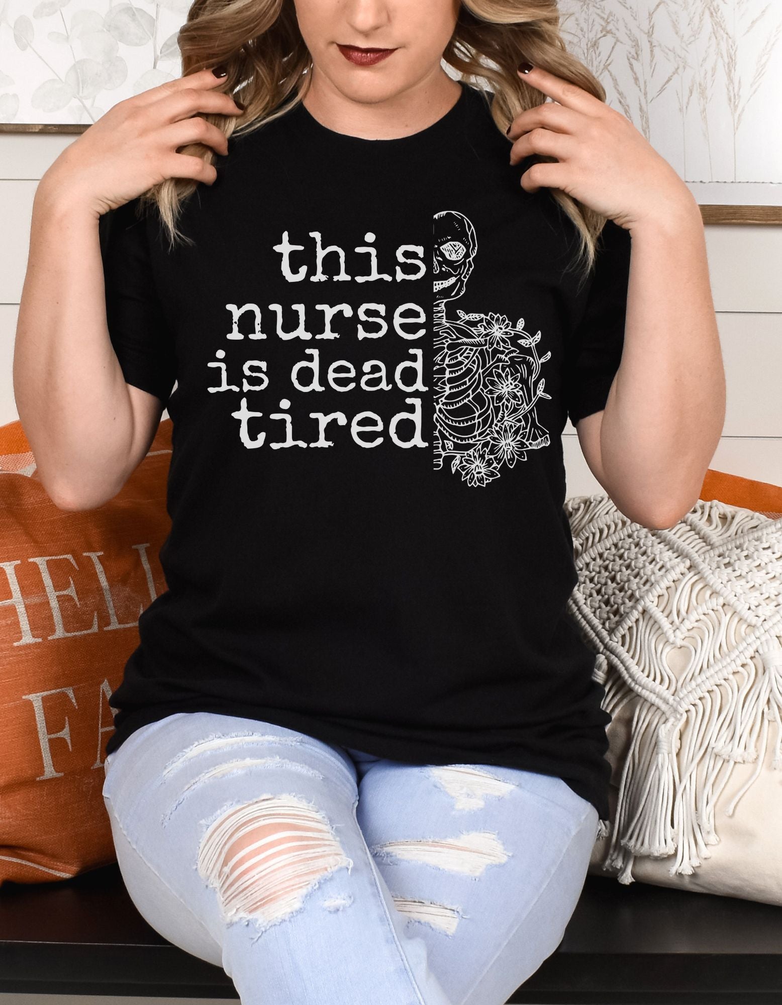 Dead Tired Nurse Unisex T-shirt