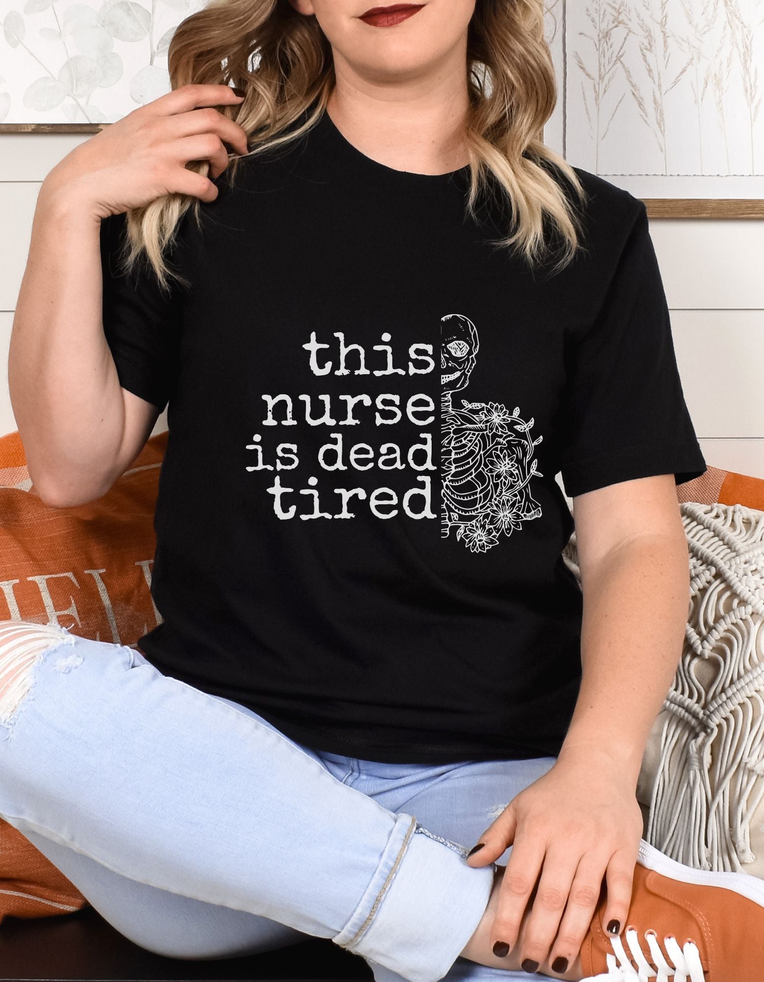 Dead Tired Nurse Unisex T-shirt