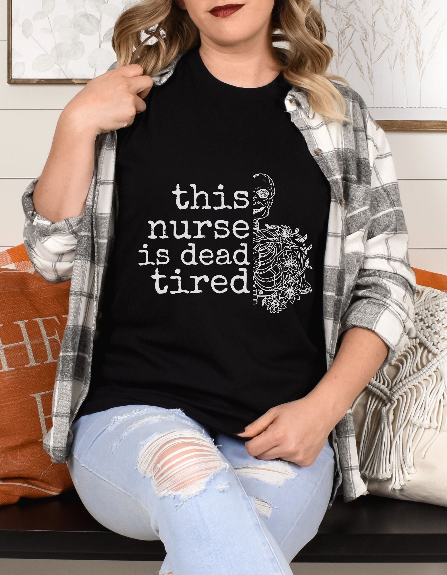 Dead Tired Nurse Unisex T-shirt