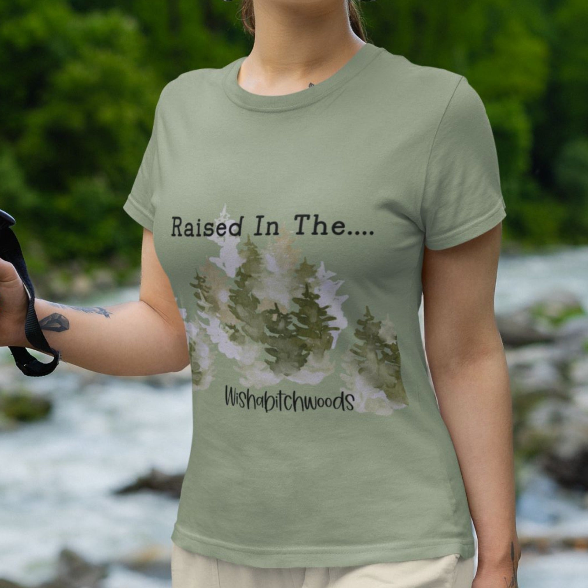 Raised in Woods T-shirt